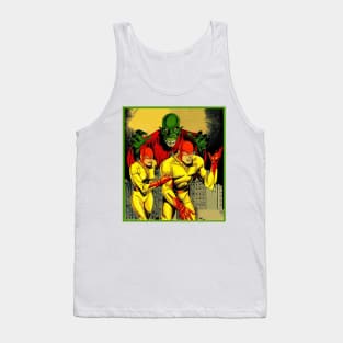 Super Heroes And Monsters Tank Top